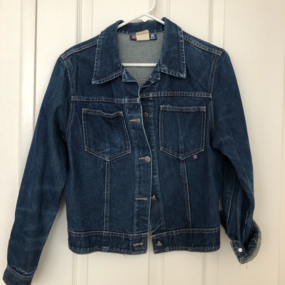 Vintage jean denim jacket